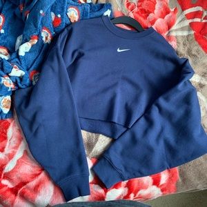 Nike cropped sweater
